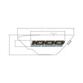Front Fender Decal, 1000, Left by Polaris
