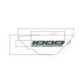 Front Fender Decal, 1000, Left by Polaris