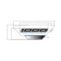 Front Fender Decal, 1000, Left by Polaris