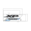 Front Fender Decal, Xp 1000, Right by Polaris