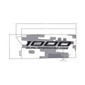 Front Fender Decal, Upper, 1000, Left by Polaris