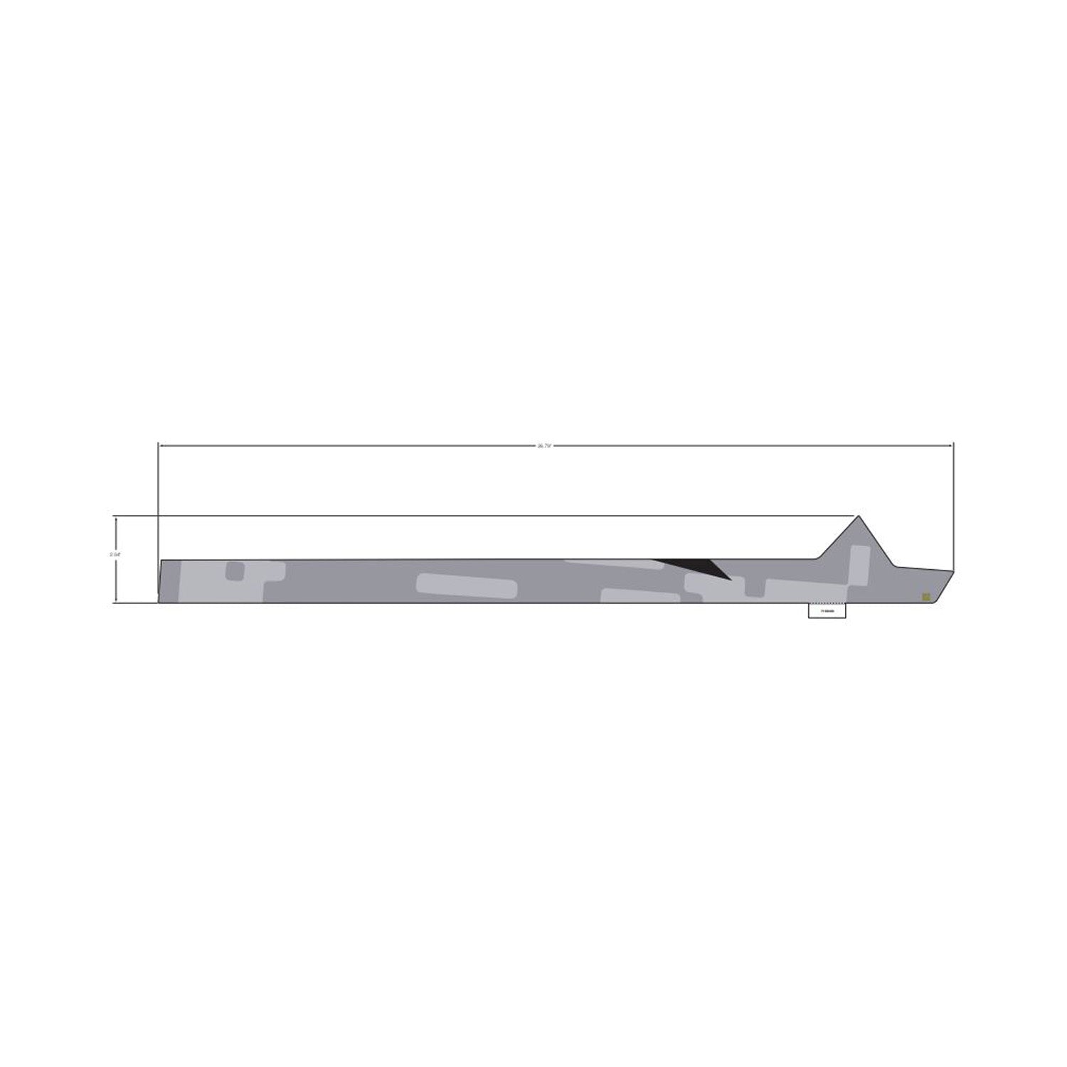 Upper Door Decal, Lower, Right by Polaris