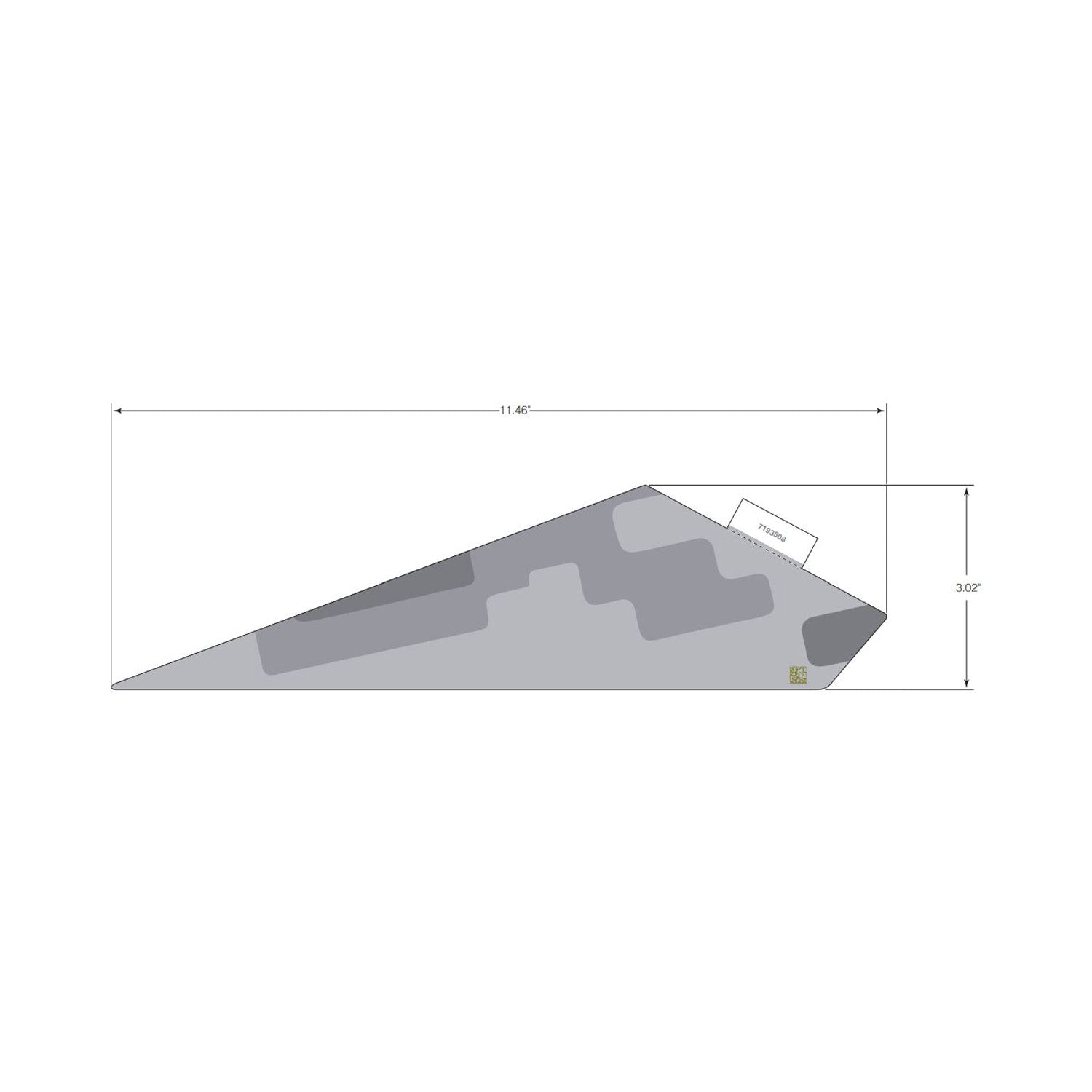 Rear Lower Door Decal, Right by Polaris