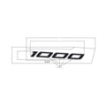 Front Fender Decal, 1000, Left by Polaris