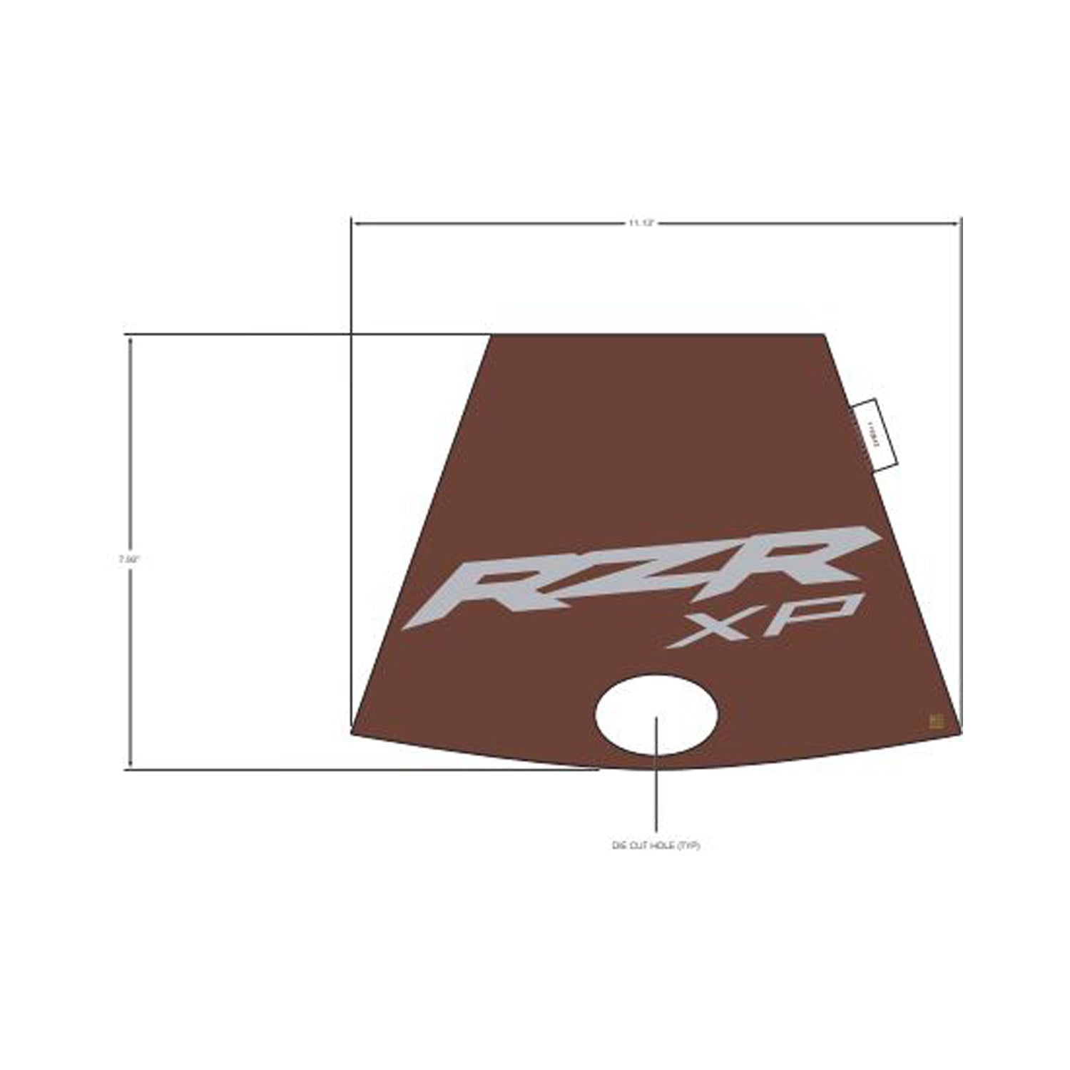 Center Hood Decal by Polaris
