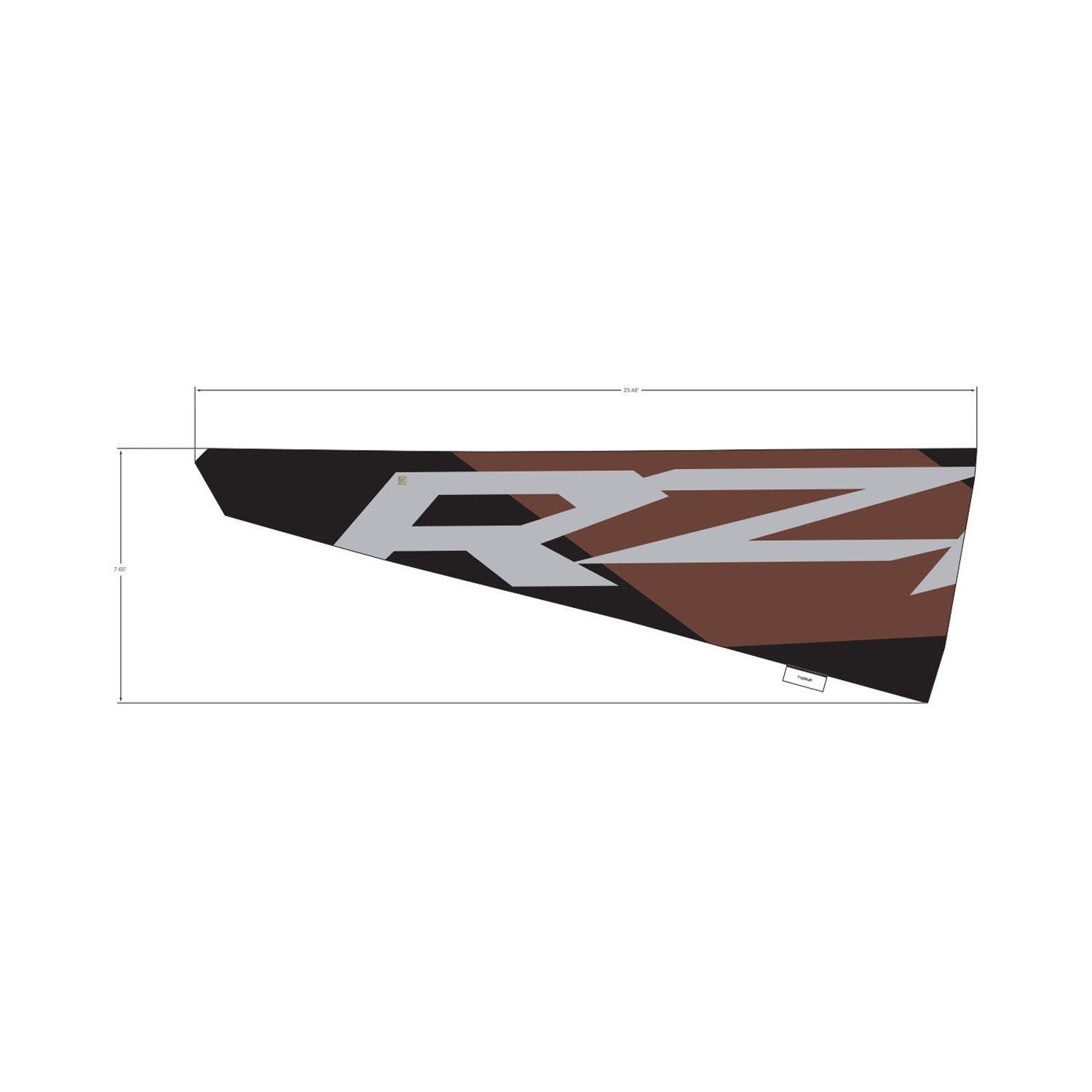 Upper Door Decal, Middle, Left by Polaris