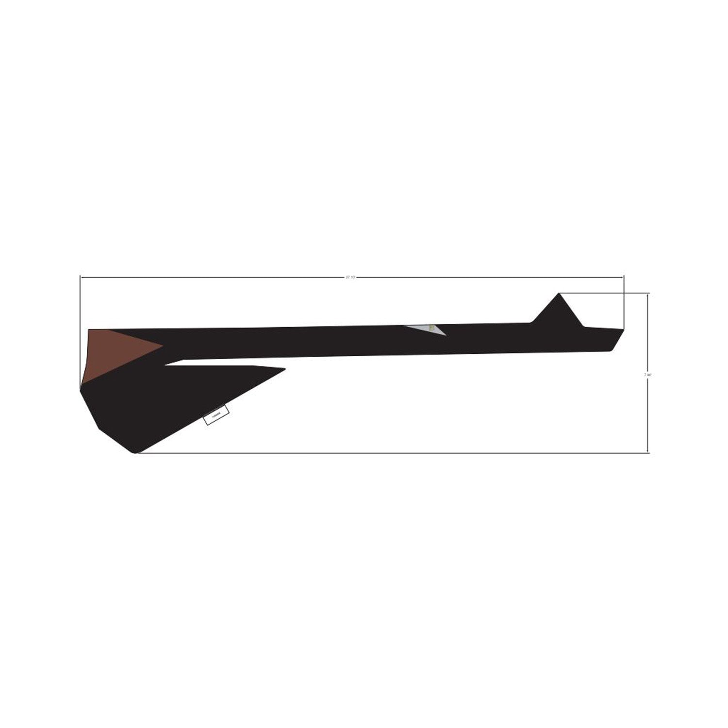 Upper Door Decal, Lower, Right by Polaris
