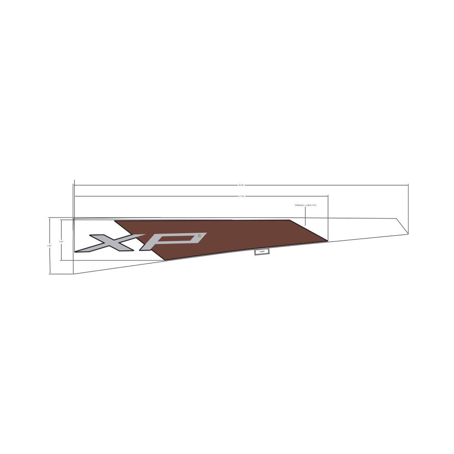Rear Fender Decal, Left by Polaris