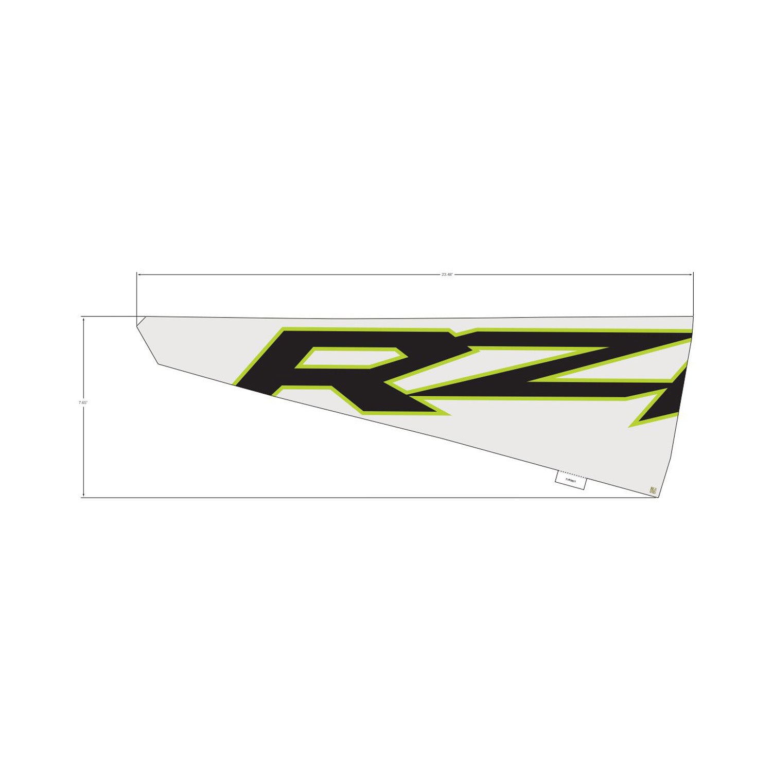 Upper Door Decal, Middle, Left by Polaris