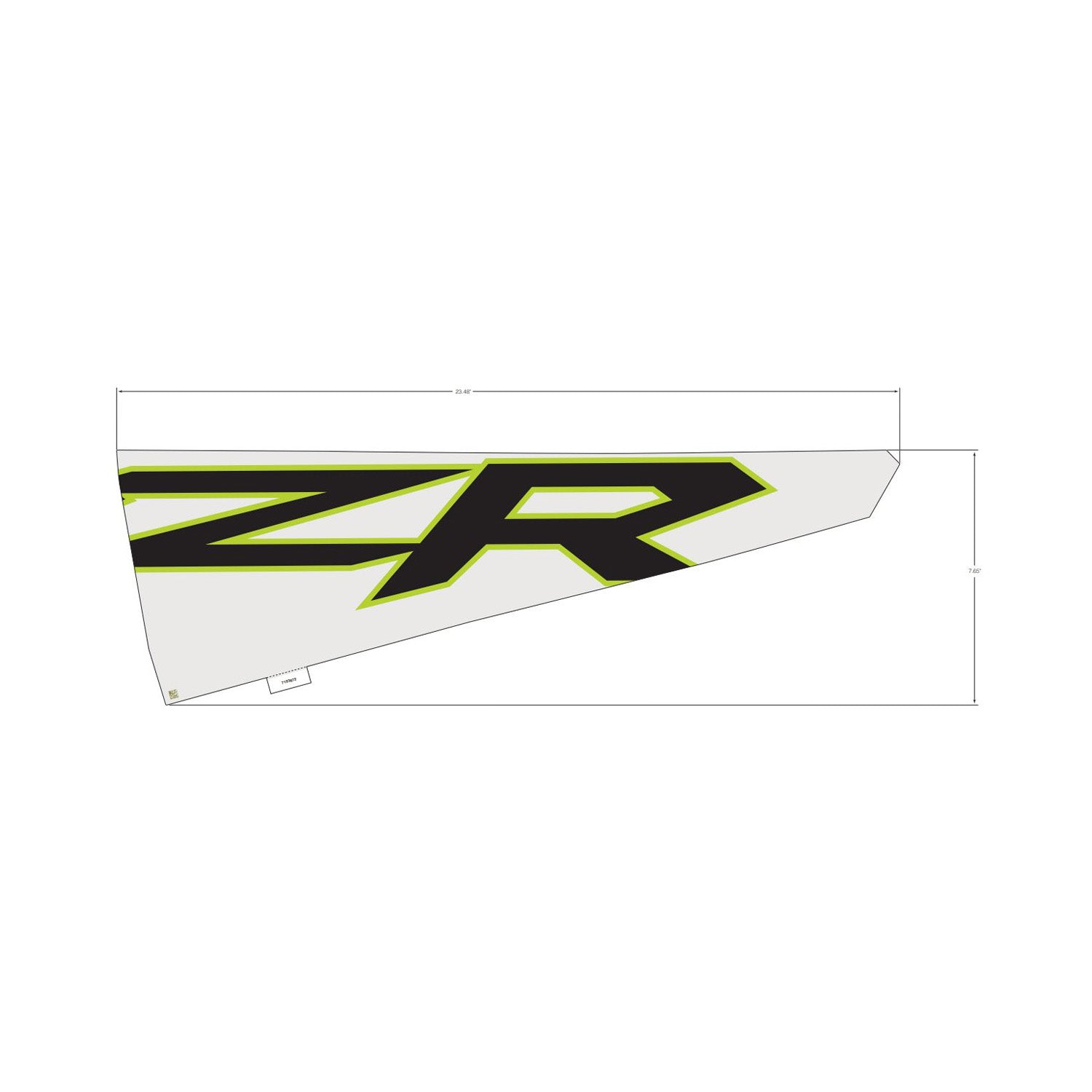 Upper Door Decal, Middle, Right by Polaris