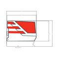 Rear Fender Decal, Middle, Right by Polaris