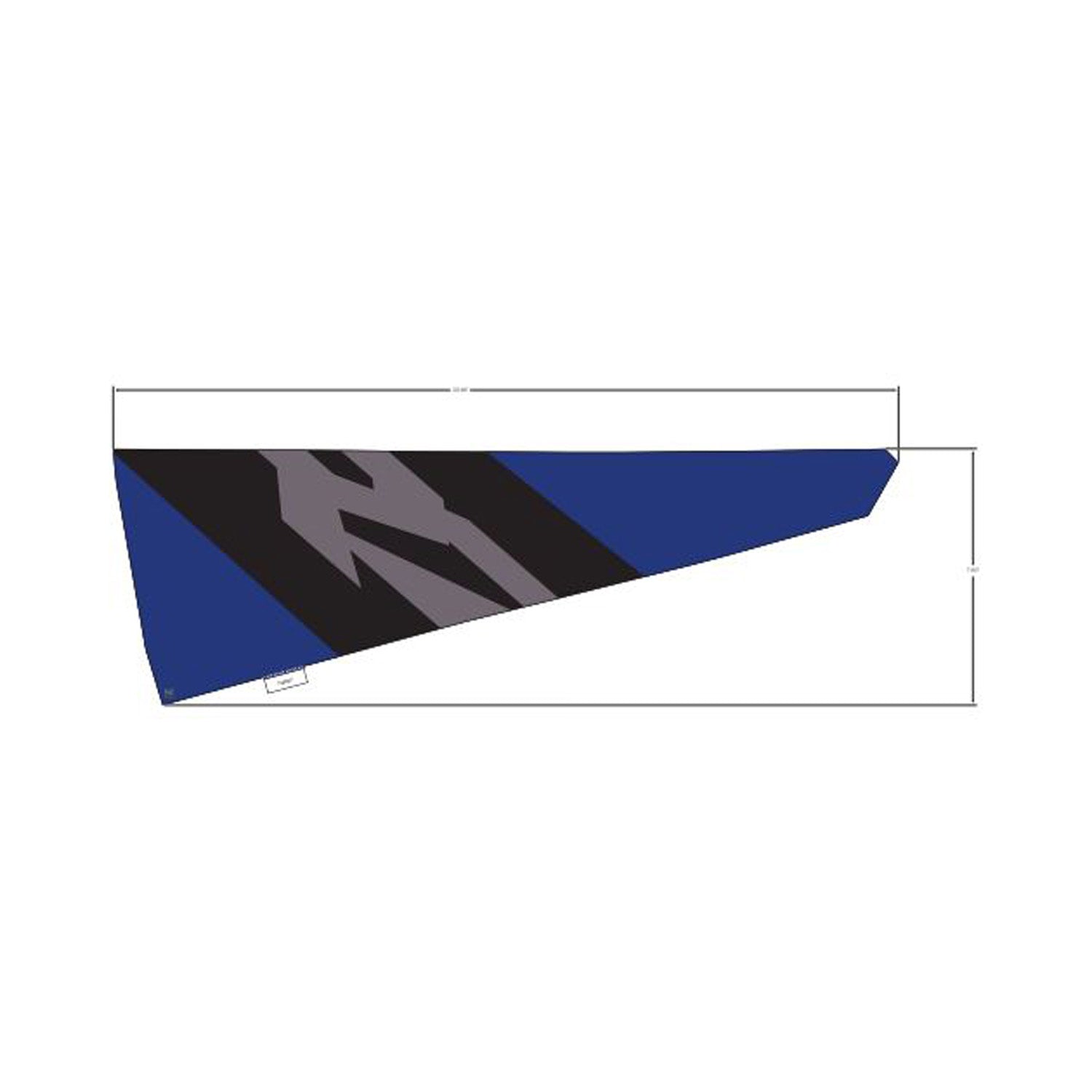 Upper Door Decal, Middle, Right by Polaris