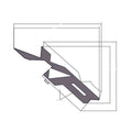 Rear Fender Decal, Middle, Right by Polaris