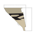 Bolster Cover Decal, Right by Polaris