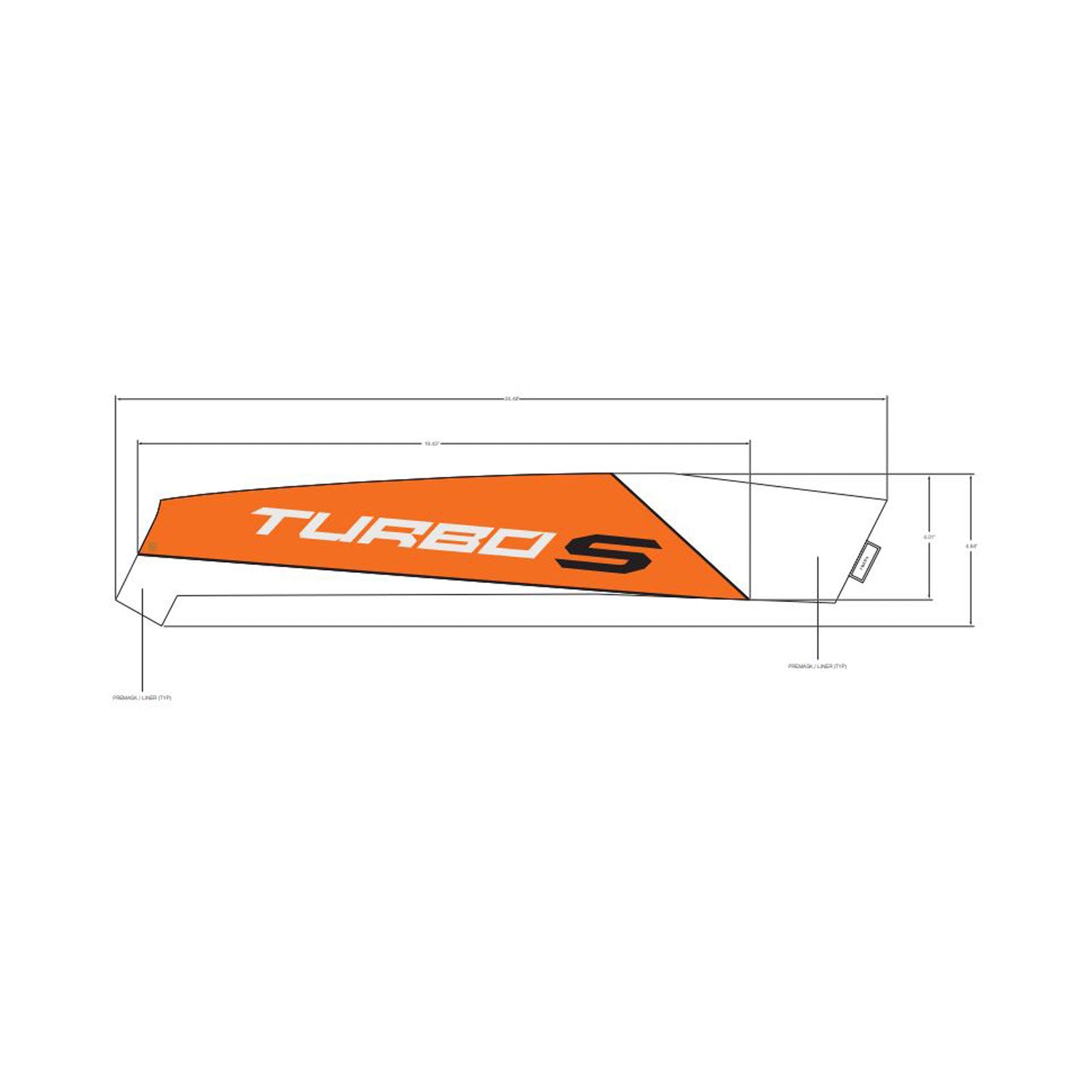 Front Fender Decal, Upper, Right by Polaris