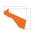 Front Fender Decal, Lower, Right by Polaris