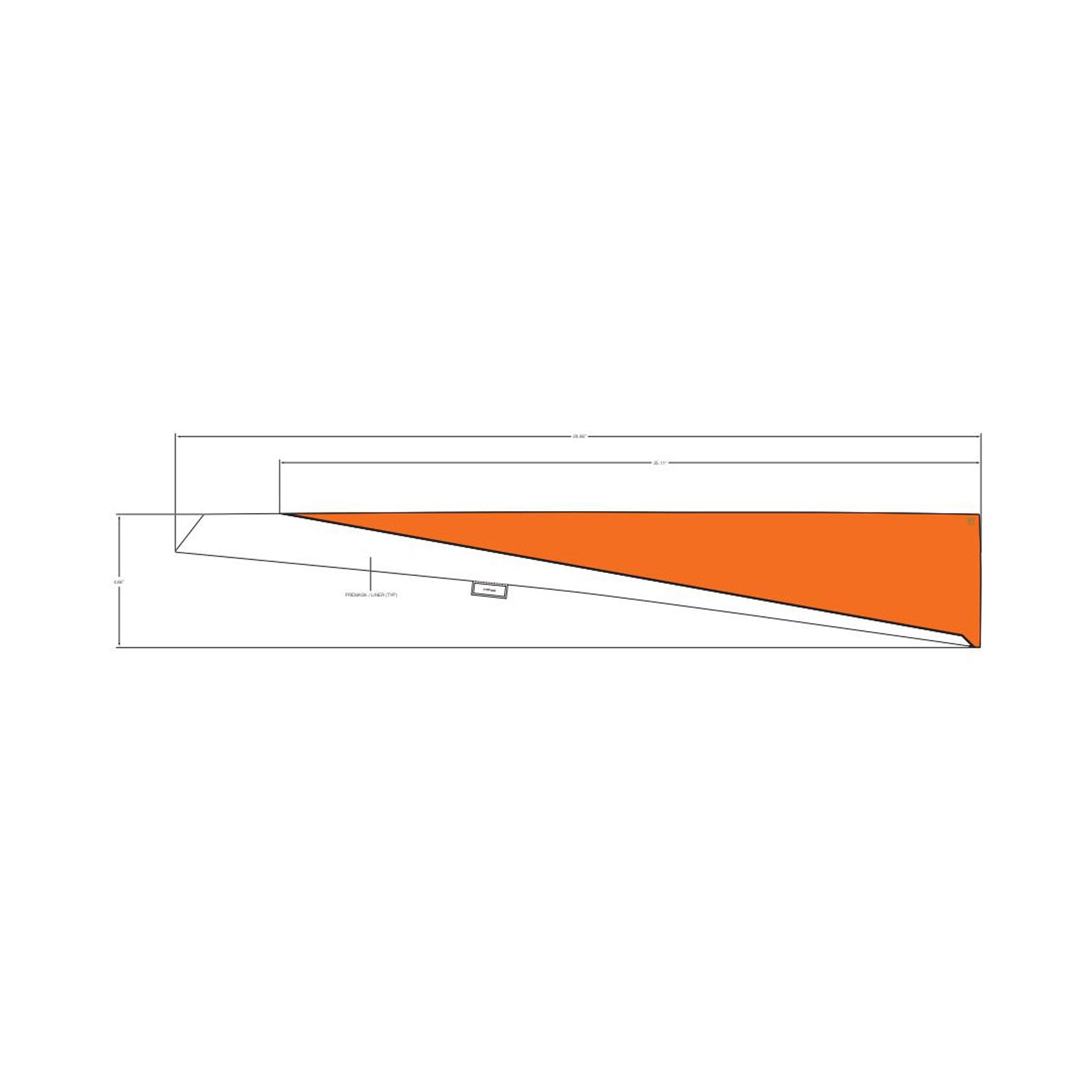 Rear Fender Decal, Upper, Right by Polaris