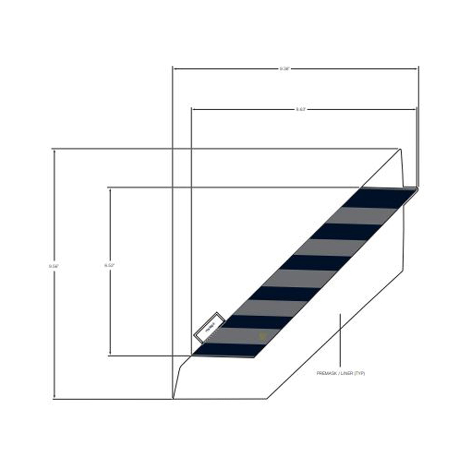 Rear Fender Decal, Upper, Left by Polaris