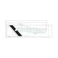 Front Fender Decal, Upper, Right by Polaris