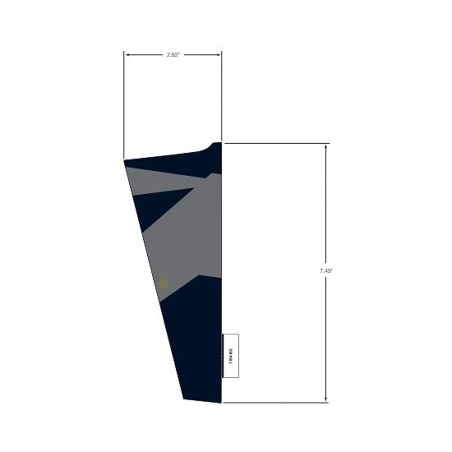 Bolster Cover Decal, Right by Polaris