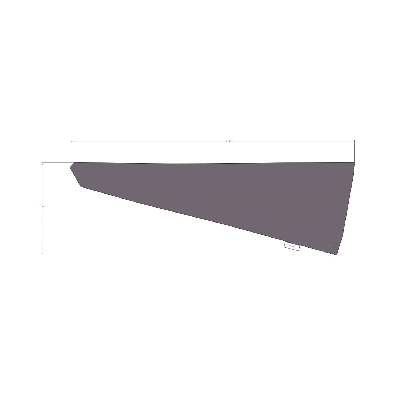 Upper Door Decal, Middle, Left by Polaris