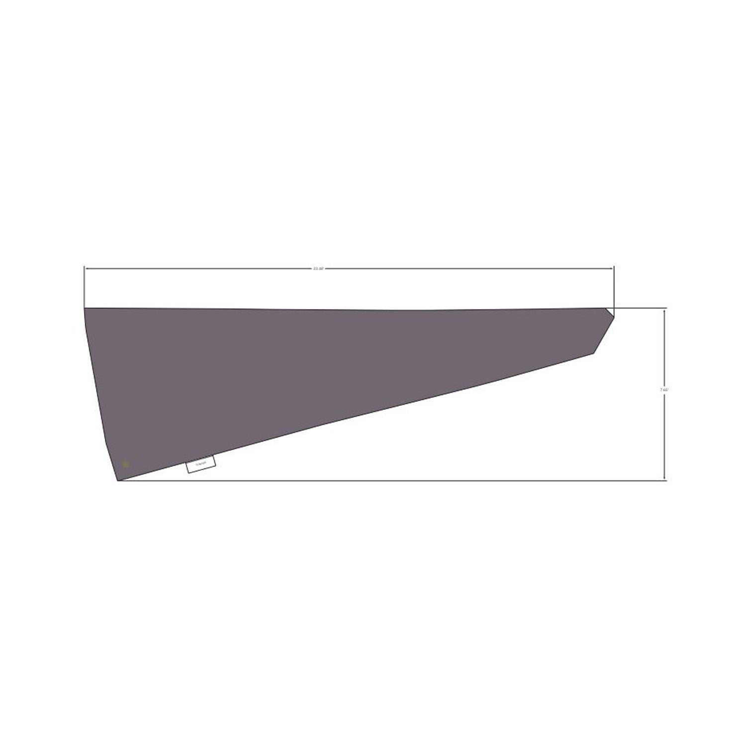 Upper Door Decal, Middle, Right by Polaris