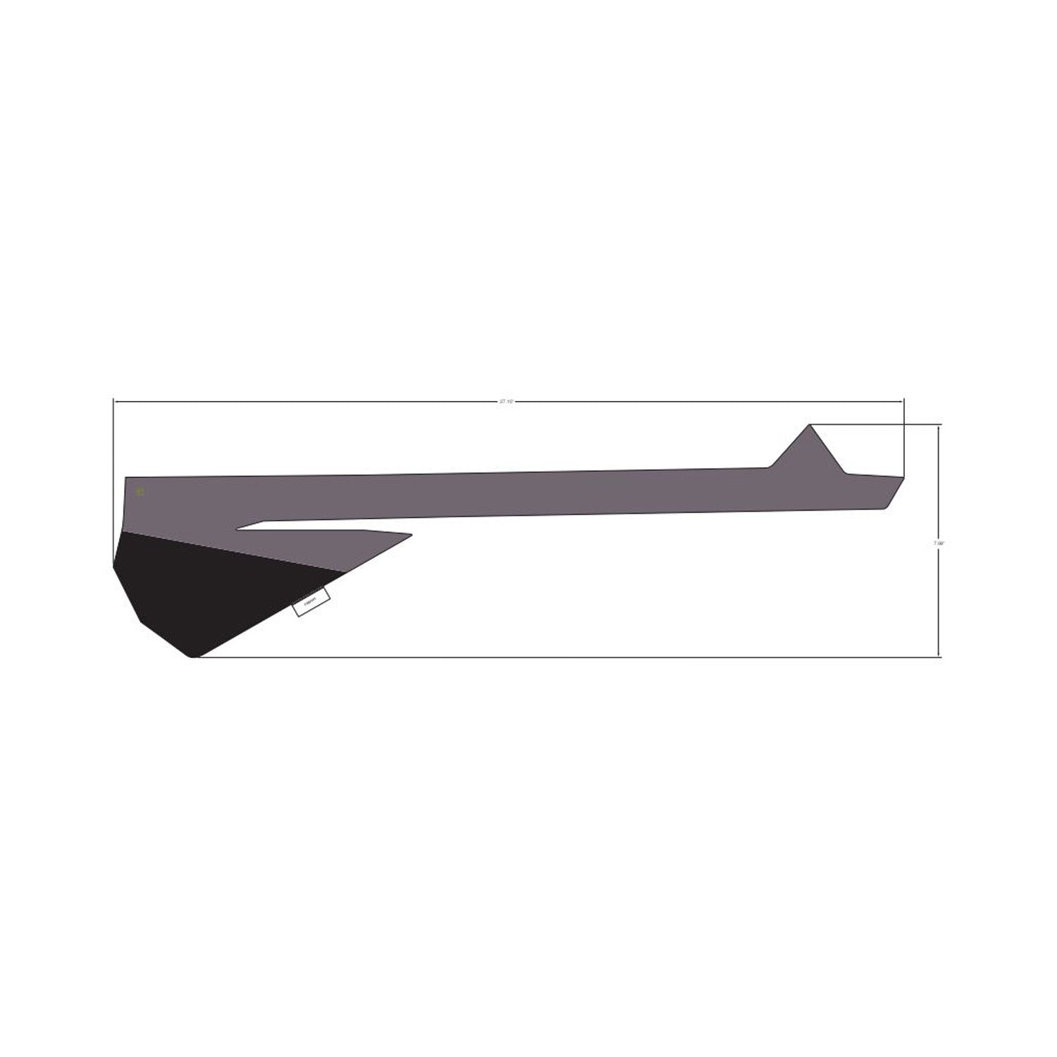 Upper Door Decal, Lower, Right by Polaris