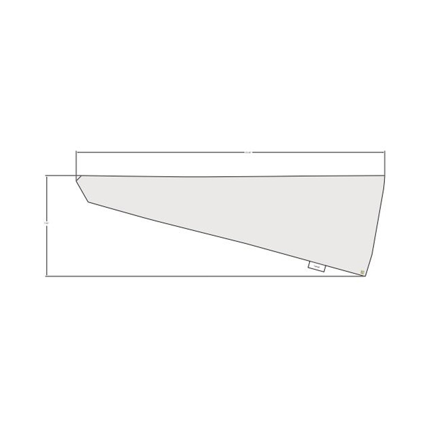 Upper Door Decal, Middle, Left by Polaris