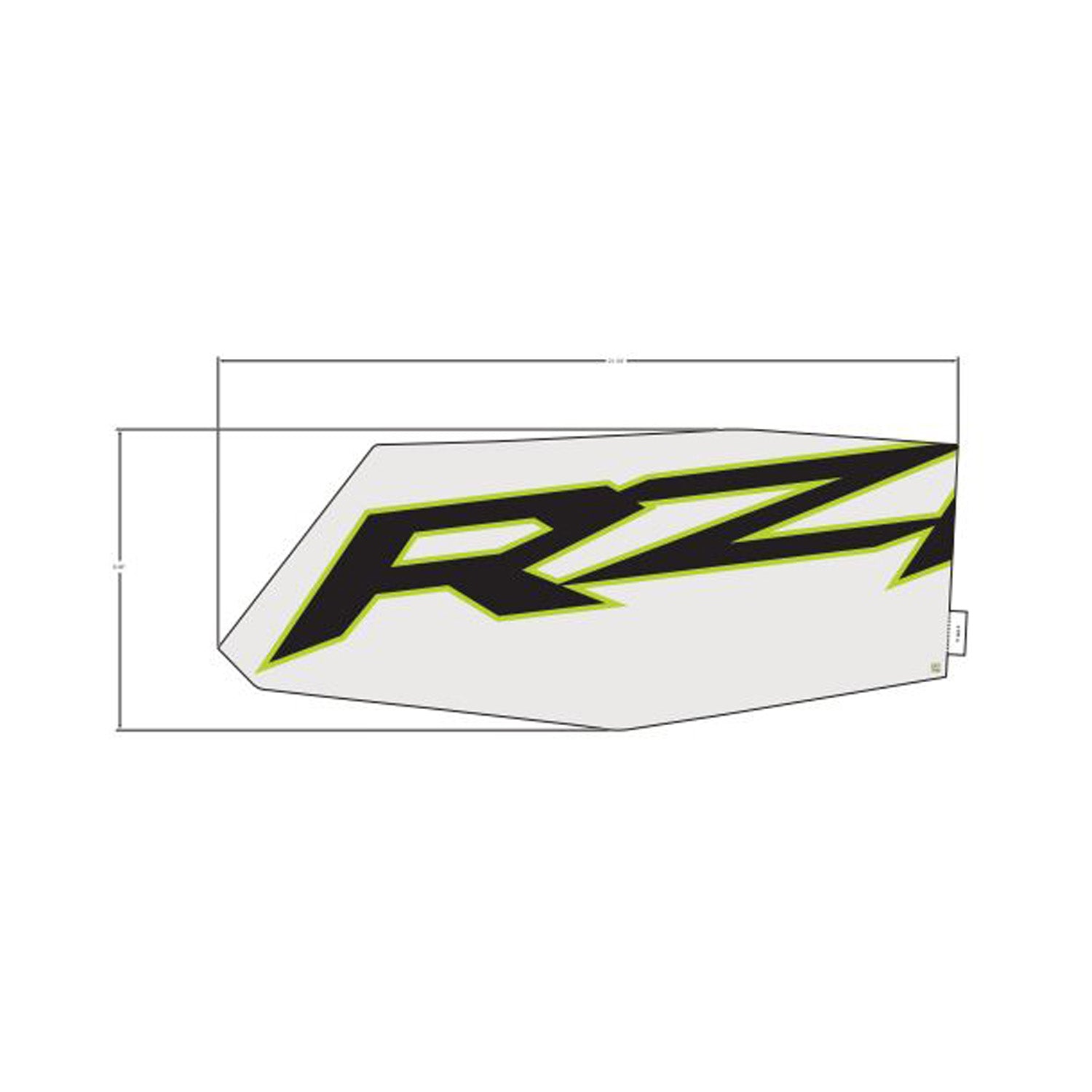 Rear Door Decal, Middle, Left by Polaris