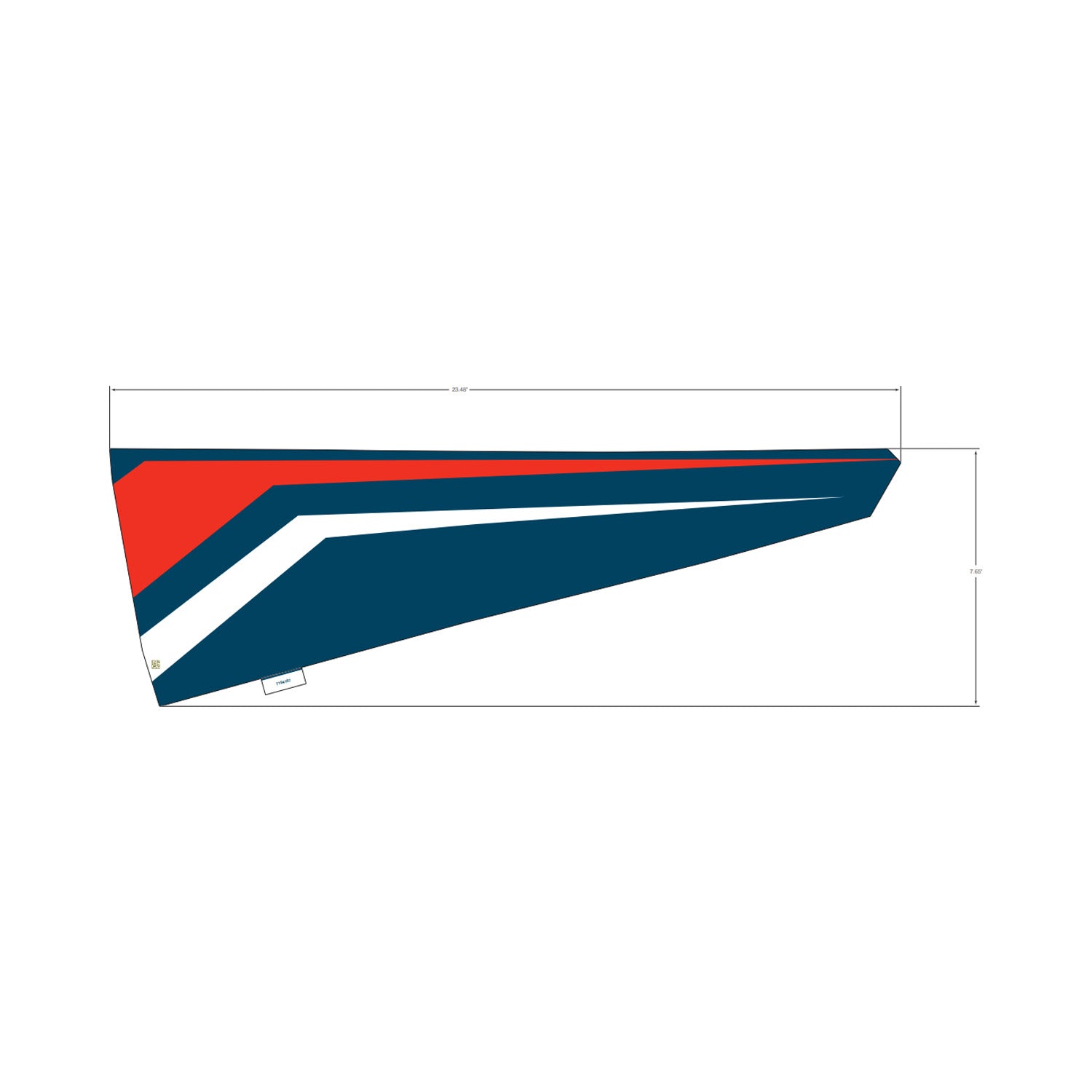 Upper Door Decal, Middle, Right by Polaris