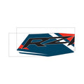 Rear Upper Door Decal, Middle, Left by Polaris