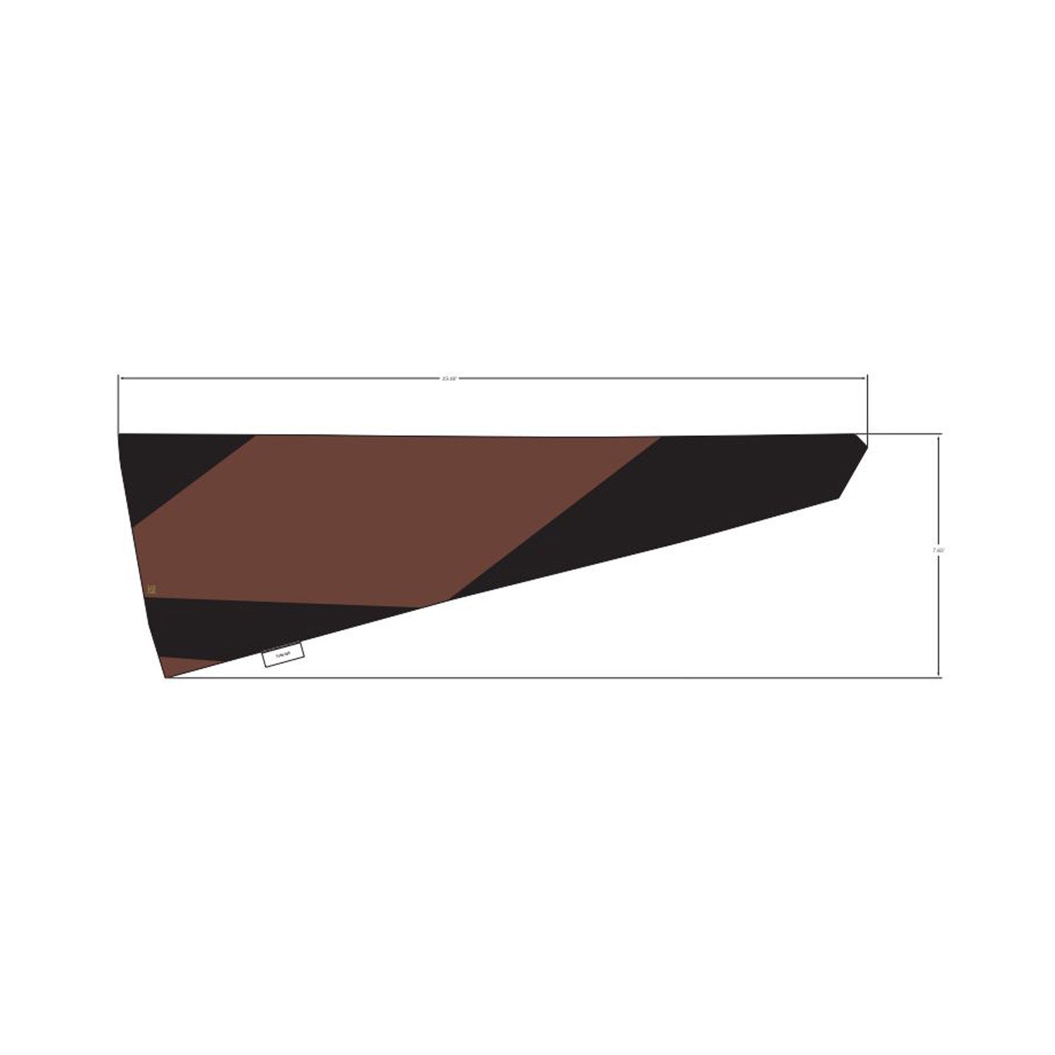 Upper Door Decal, Middle, Right by Polaris