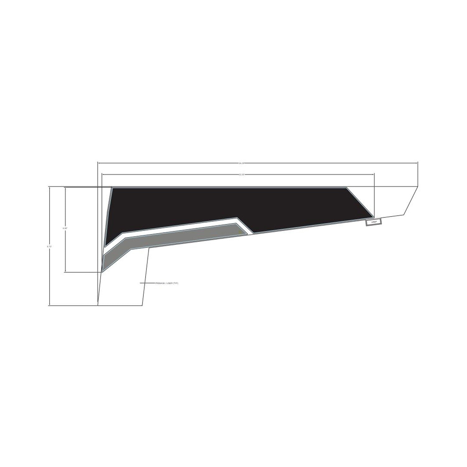 Front Door Decal, Left by Polaris