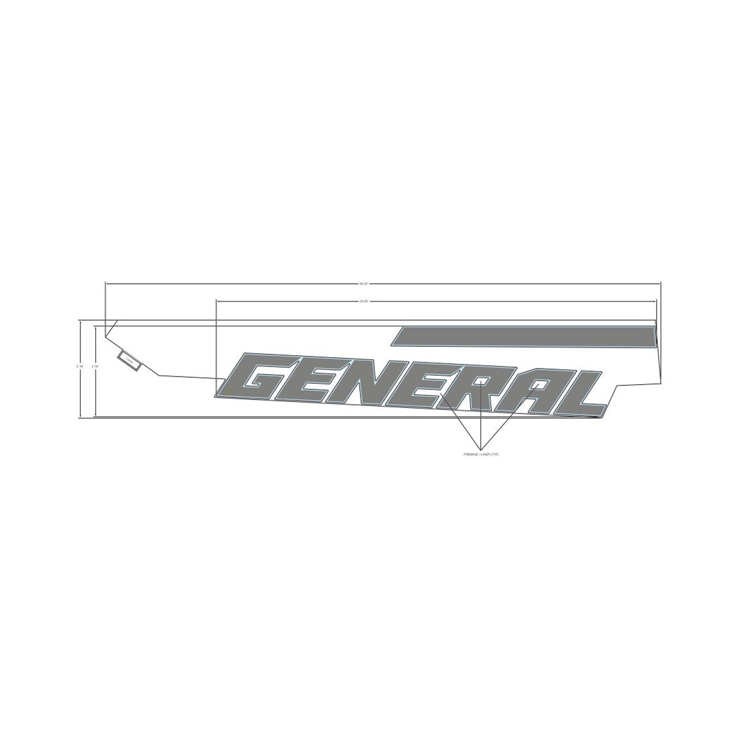 Cargo Box Side Decal, Right by Polaris