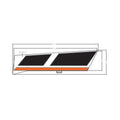 Front Lower Door Decal, Left by Polaris