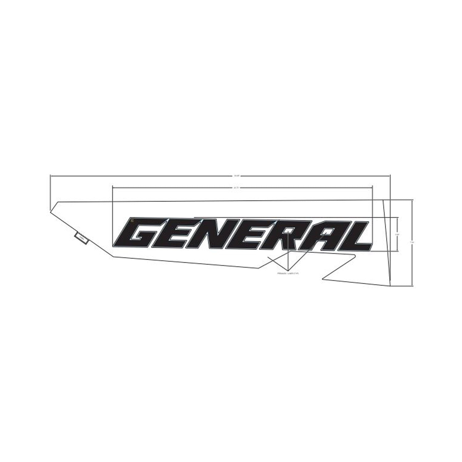 Cargo Box Side Decal, Right by Polaris