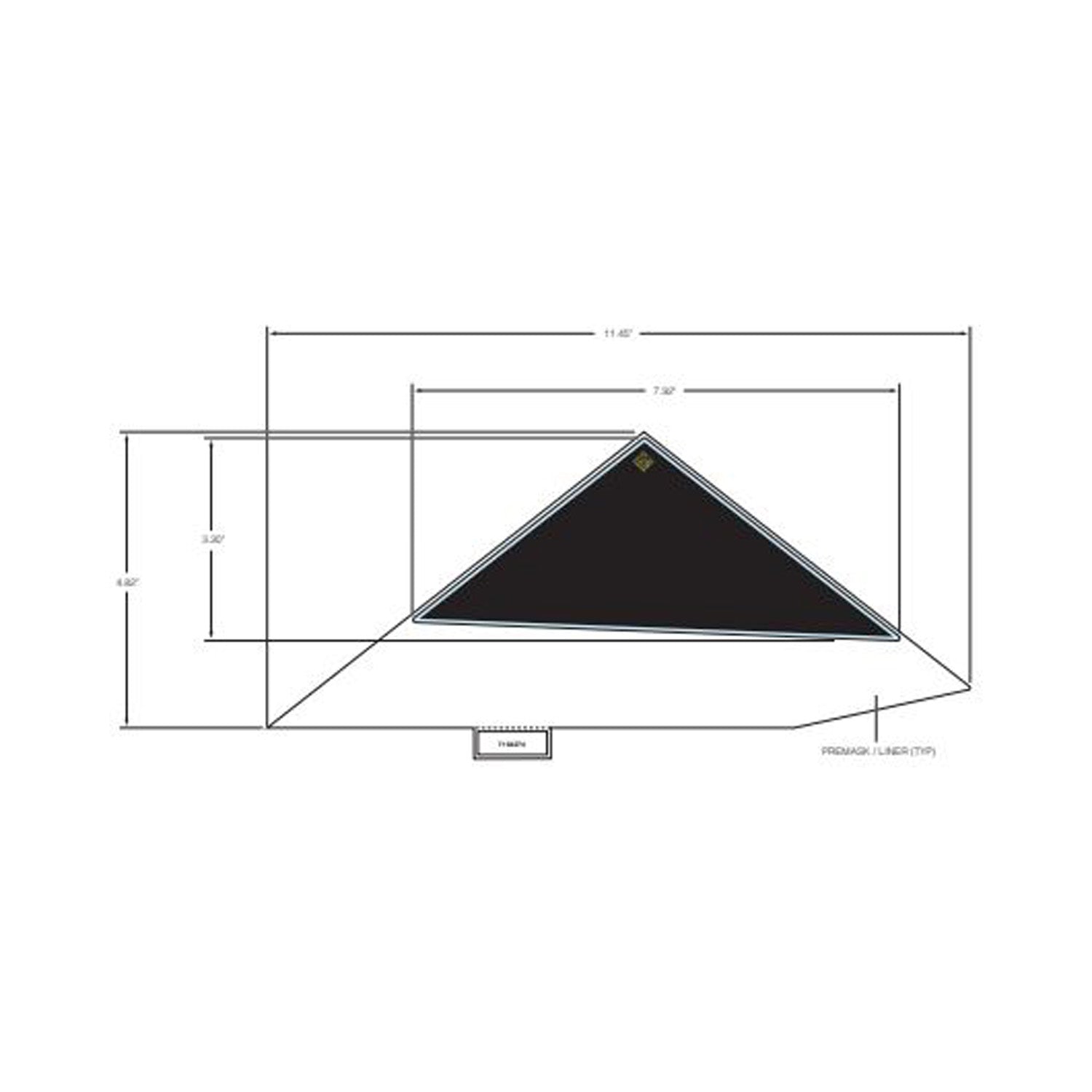 Bolster Cover Decal, Right by Polaris