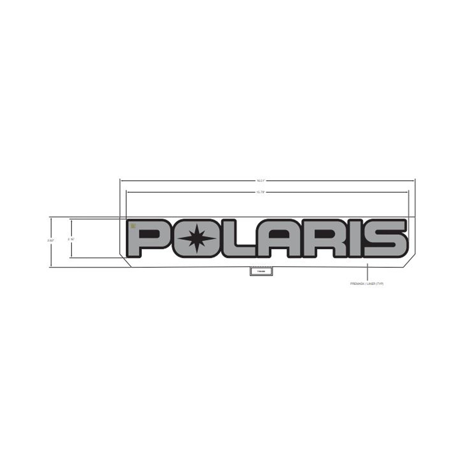 Decal, T.Silver by Polaris