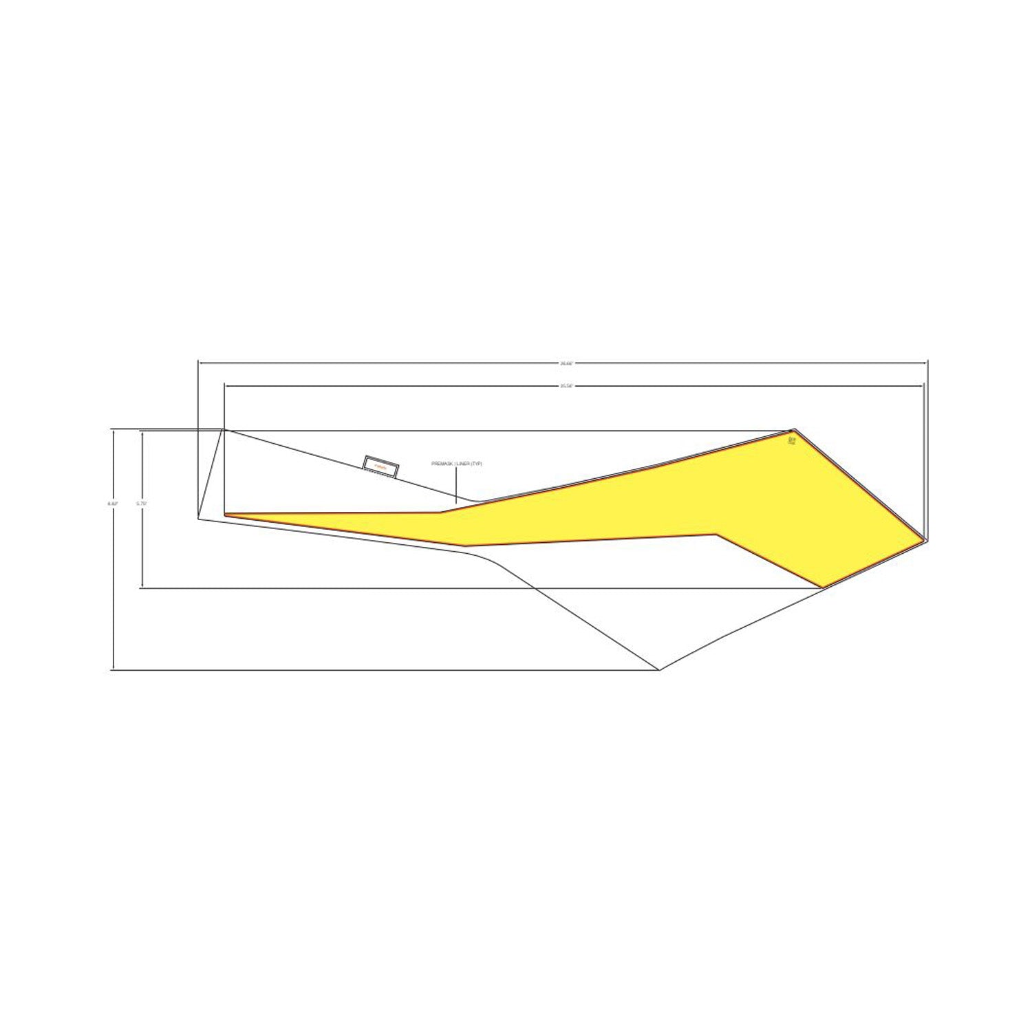 Upper Hood Decal, Left by Polaris