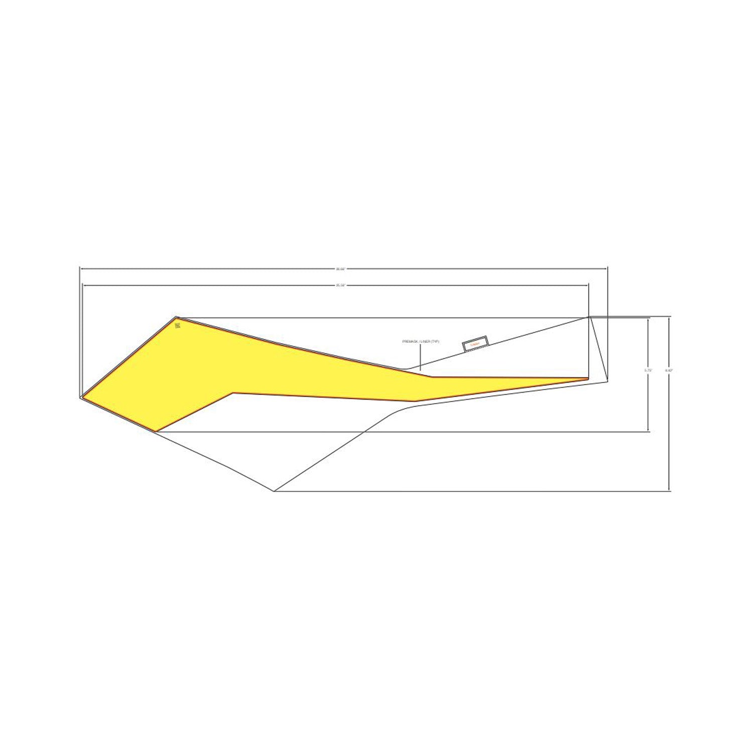 Upper Hood Decal, Right by Polaris