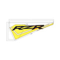 Front Upper Door Decal, RZR, Left by Polaris