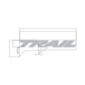 Rear Fender Decal, Lower, Trail, Left by Polaris