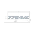 Rear Fender Decal, Lower, Trail, Right by Polaris