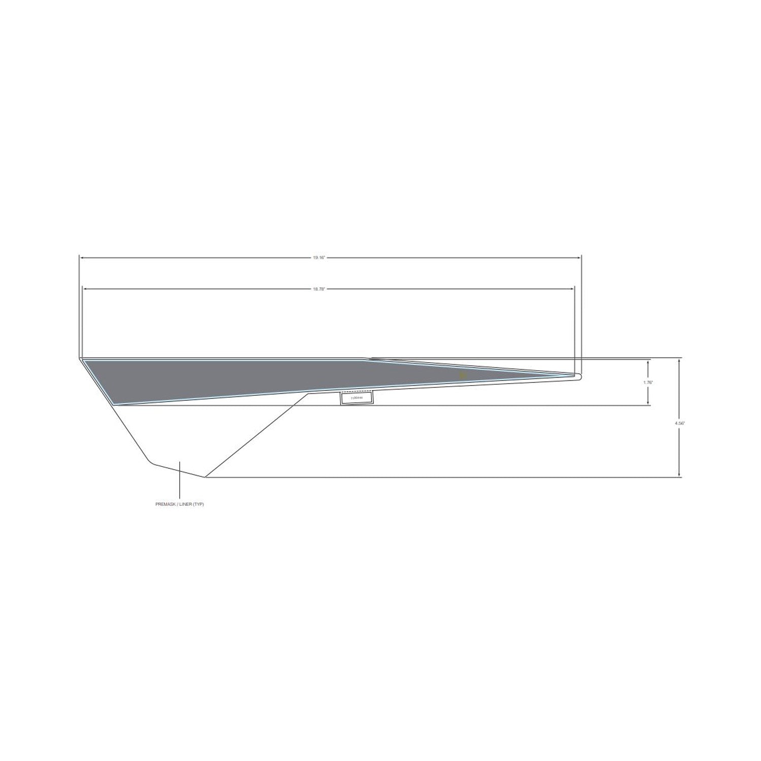 Rear Lower Door Decal, Right by Polaris