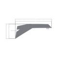 Rear Fender Decal, Upper, Left by Polaris