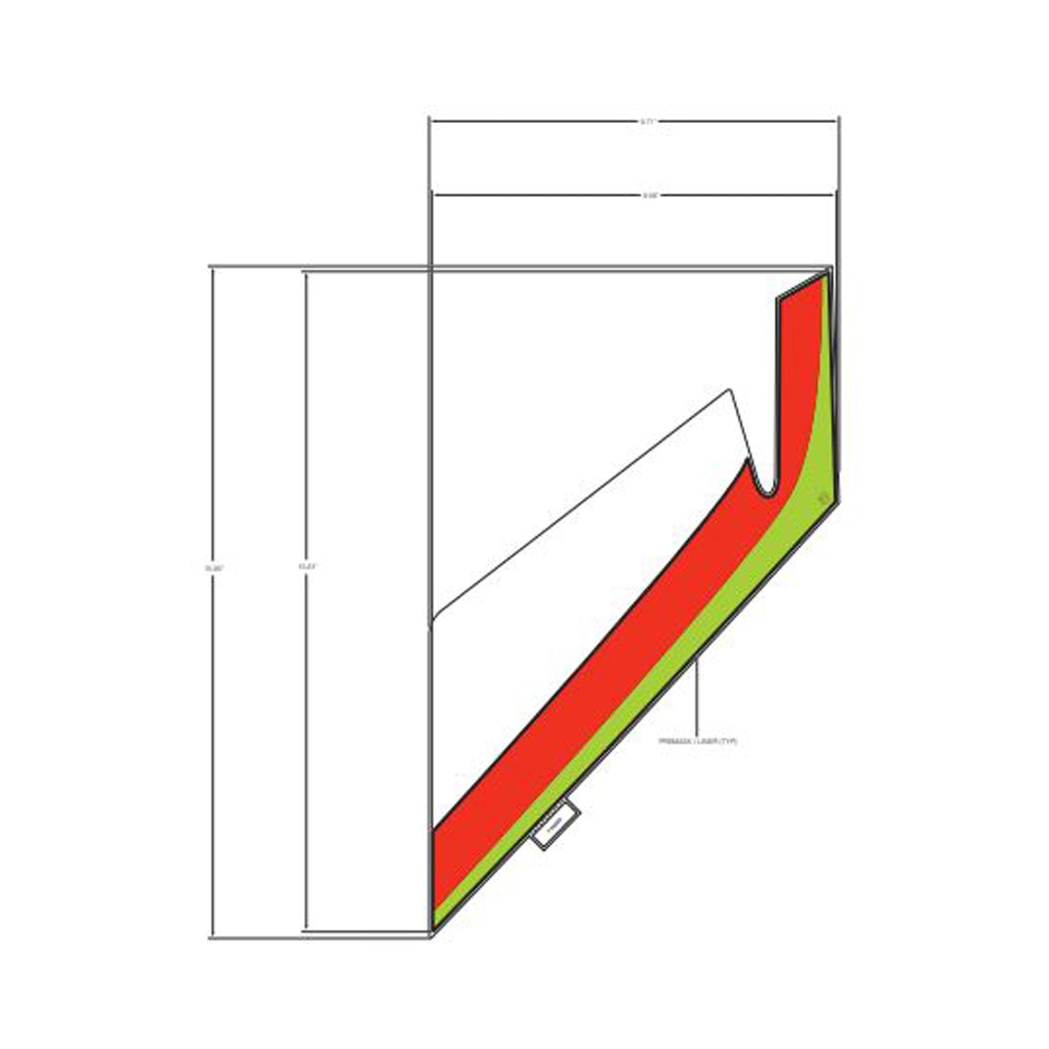 Front Fender Decal, Upper, Left by Polaris