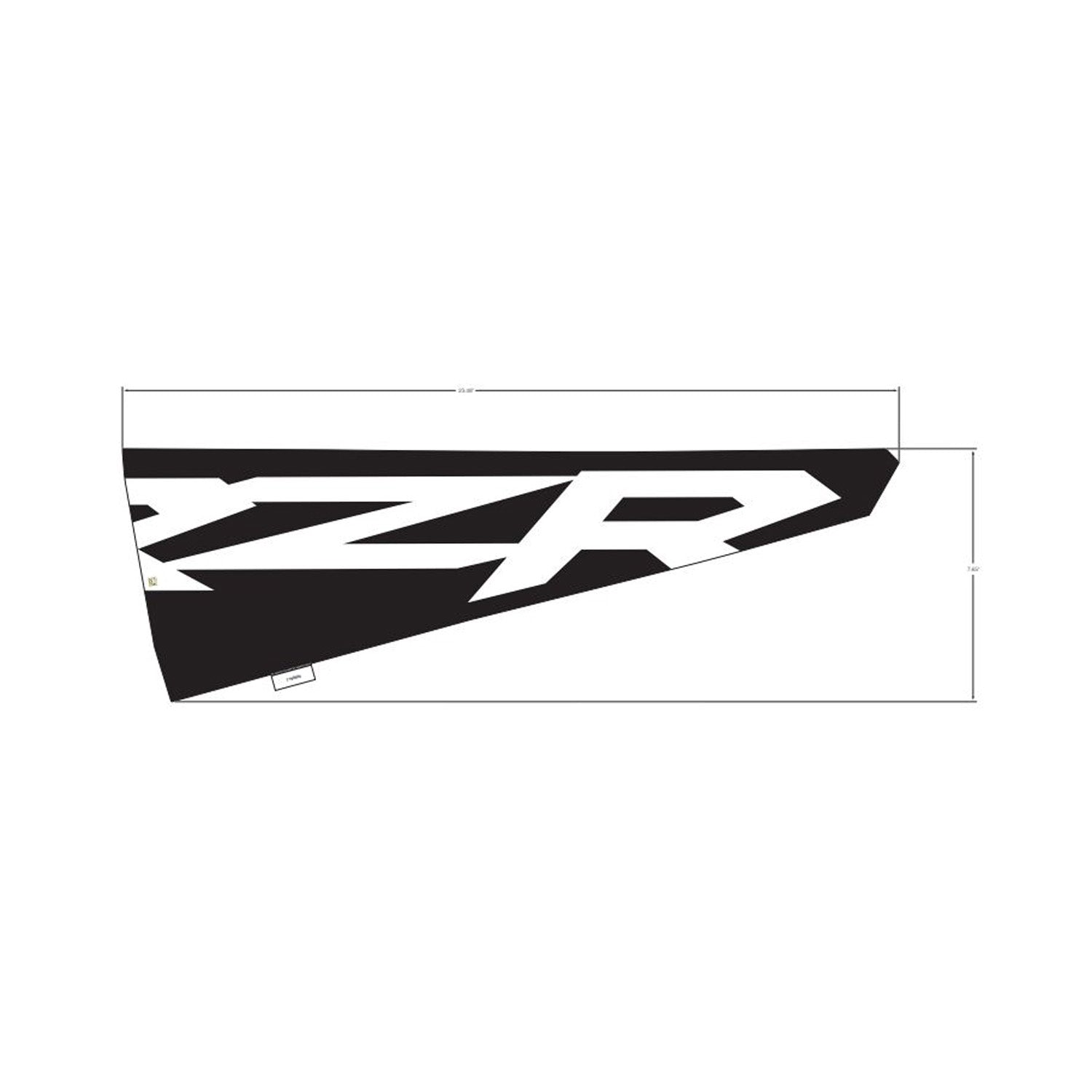 Door Decal, Middle, Right by Polaris