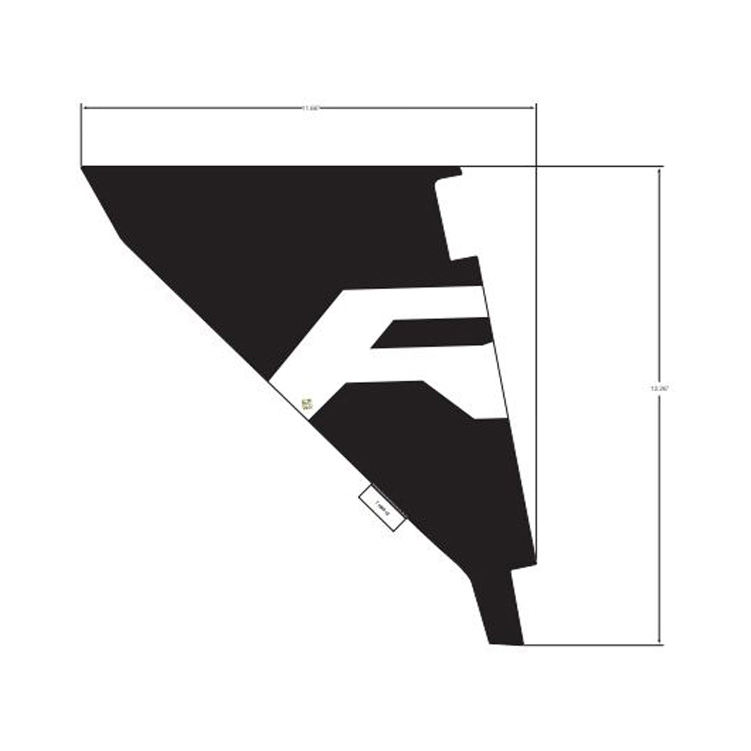 Bolster Cover Decal, Right by Polaris