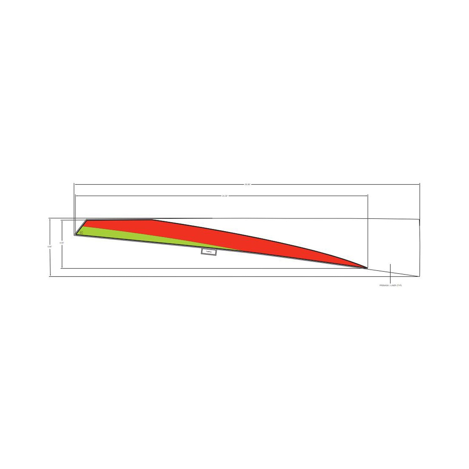 Rear Fender Decal, Upper, Right by Polaris