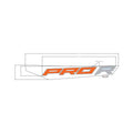 Rear Fender Decal, Lower, Pro R, Left by Polaris